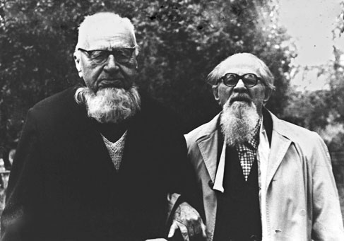 А.П.Хейдок и М.Ц.Пурга. Калининград, 1986 год